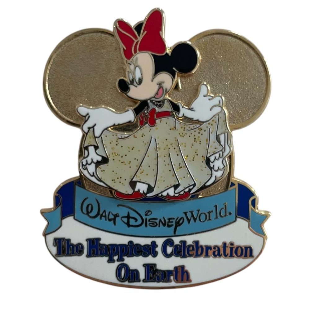 Disney Pin Walt Disney World The Happiest Celebration on Earth Minnie Mouse 2005